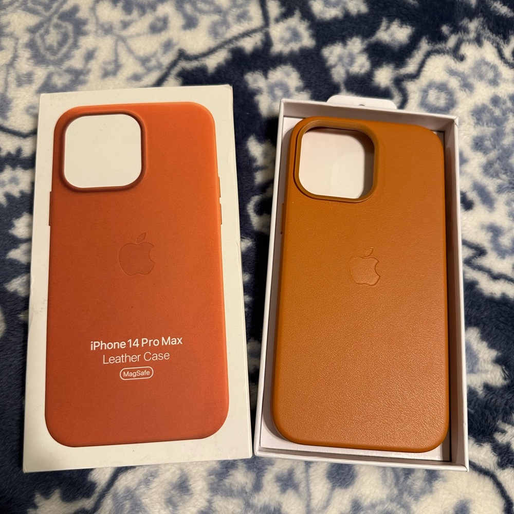 iPhone 14 Pro Max apple leather case